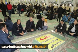 حضور درهمایش بزرگ حلقه های صالحین بسیج درمصلای تبریز 3