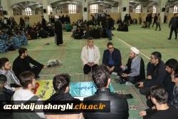 حضور درهمایش بزرگ حلقه های صالحین بسیج درمصلای تبریز 8