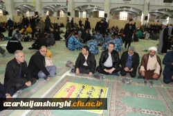 حضور درهمایش بزرگ حلقه های صالحین بسیج درمصلای تبریز 7