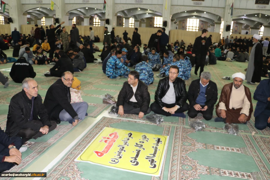 حضور درهمایش بزرگ حلقه های صالحین بسیج درمصلای تبریز 7