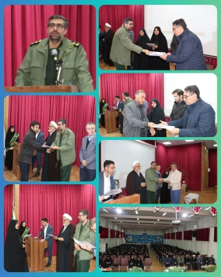 گرامیداشت هفته بسیج در دانشگاه فرهنگیان  استان آذربایجان شرقی 3