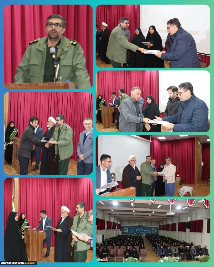 گرامیداشت هفته بسیج در دانشگاه فرهنگیان  استان آذربایجان شرقی 3