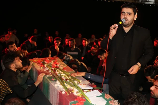 مراسم وداع باشهید گمنام در دانشگاه فرهنگیان استان آذربایجان شرقی  4