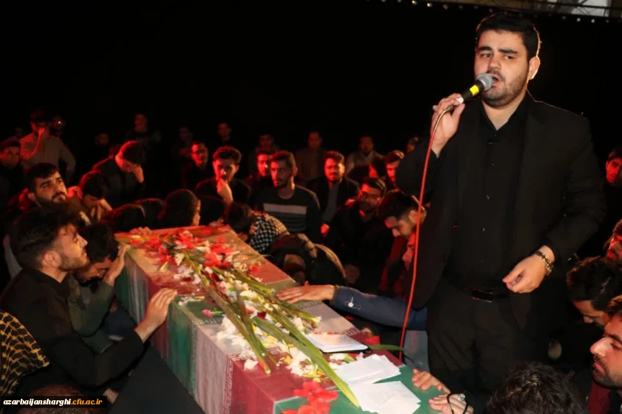 مراسم وداع باشهید گمنام در دانشگاه فرهنگیان استان آذربایجان شرقی  4