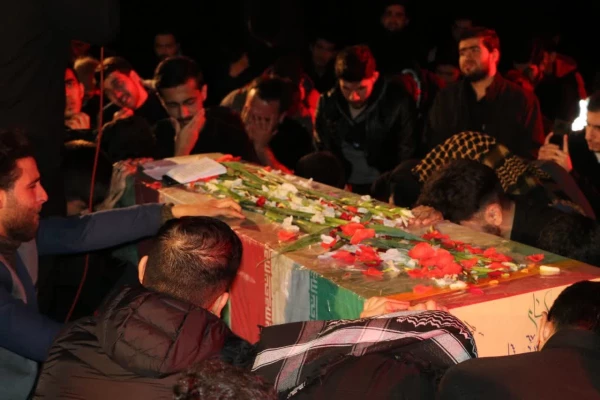 مراسم وداع باشهید گمنام در دانشگاه فرهنگیان استان آذربایجان شرقی  5