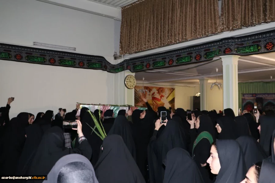 مراسم وداع باشهید گمنام در دانشگاه فرهنگیان استان آذربایجان شرقی  12