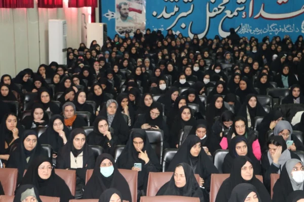 آیین روز دانشجو  در پردیس فاطمه الزهرا دانشگاه  فرهنگیان استان آذربایجان شرقی  7