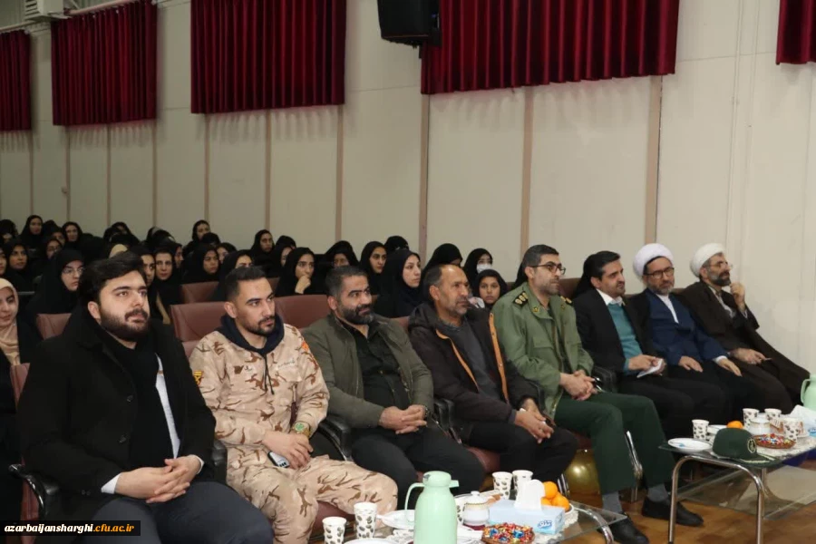 آیین روز دانشجو  در پردیس فاطمه الزهرا دانشگاه  فرهنگیان استان آذربایجان شرقی  15