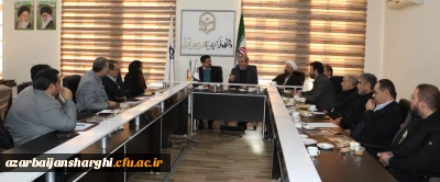 روابط عمومی دانشگاه فرهنگیان استان خبر داد:

جلسه رفع کمبود فضاهای آموزشی، رفاهی و فرهنگی دانشگاه فرهنگیان  استان  با حضور مدیر کل آموزش وپرورش آذربایجان شرقی 
