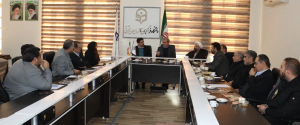 جلسه رفع کمبود فضاهای آموزشی، رفاهی و فرهنگی دانشگاه فرهنگیان  استان  با حضور مدیر کل آموزش وپرورش آذربایجان شرقی 
 2