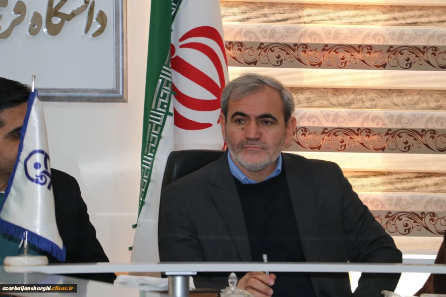 جلسه رفع کمبود فضاهای آموزشی، رفاهی و فرهنگی دانشگاه فرهنگیان  استان  با حضور مدیر کل آموزش وپرورش آذربایجان شرقی 
 3