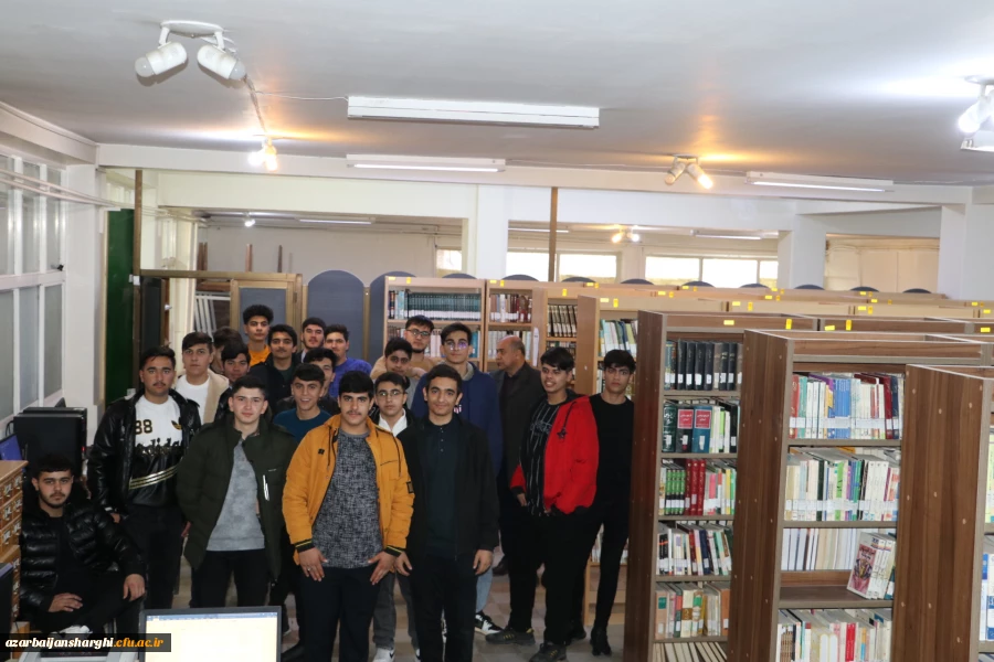 بازدید دانش آموزان مجتمع آموزشی سما واحد بناب از دانشگاه فرهنگیان آذربایجان شرقی  5