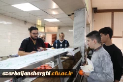 بازدید دانش آموزان مجتمع آموزشی سما واحد بناب از دانشگاه فرهنگیان آذربایجان شرقی  6