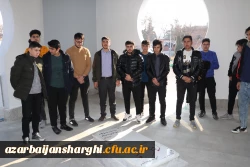 بازدید دانش آموزان مجتمع آموزشی سما واحد بناب از دانشگاه فرهنگیان آذربایجان شرقی  4