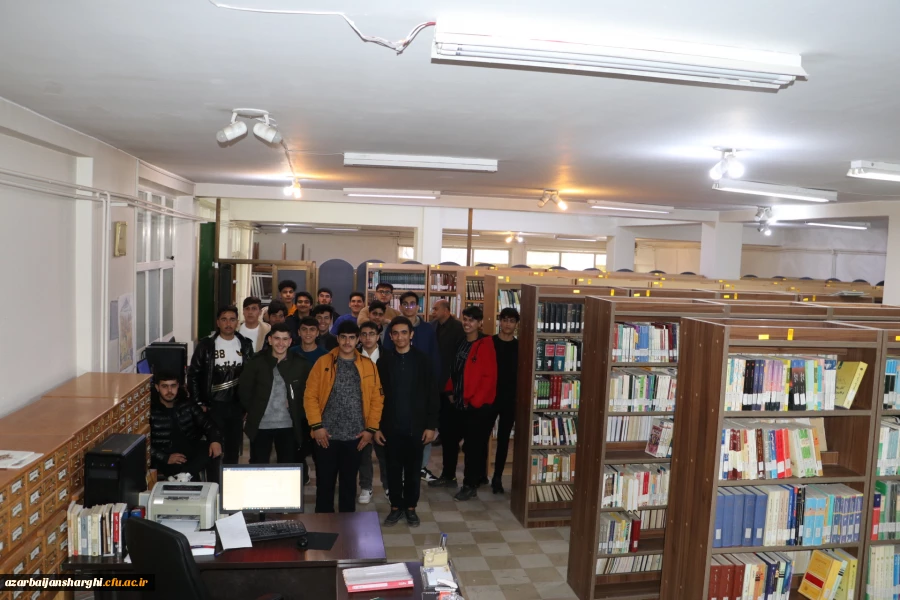 بازدید دانش آموزان مجتمع آموزشی سما واحد بناب از دانشگاه فرهنگیان آذربایجان شرقی  12