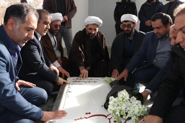 آیین دومین سالگرد شهید گمنام پردیس علامه امینی تبریز 5