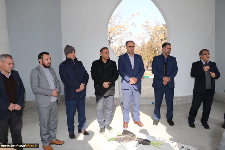 آیین دومین سالگرد شهید گمنام پردیس علامه امینی تبریز 7