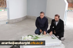 آیین دومین سالگرد شهید گمنام پردیس علامه امینی تبریز 12