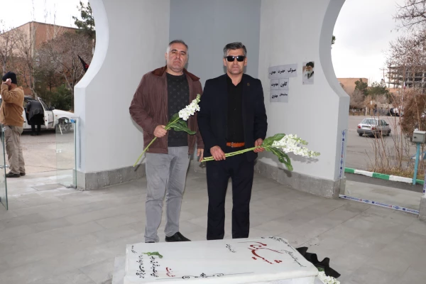 آیین دومین سالگرد شهید گمنام پردیس علامه امینی تبریز 13