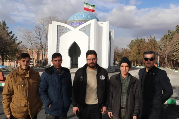 آیین دومین سالگرد شهید گمنام پردیس علامه امینی تبریز 15