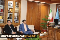 نشست رئیس دانشگاه فرهنگیان تبریز با رئیس دانشگاه مادر استان  آذربایجان شرقی 9