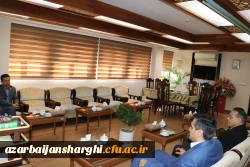 نشست رئیس دانشگاه فرهنگیان تبریز با رئیس دانشگاه مادر استان  آذربایجان شرقی 10