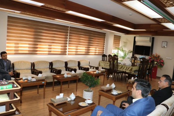 نشست رئیس دانشگاه فرهنگیان تبریز با رئیس دانشگاه مادر استان  آذربایجان شرقی 10