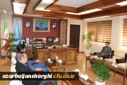 نشست رئیس دانشگاه فرهنگیان تبریز با رئیس دانشگاه مادر استان  آذربایجان شرقی 12