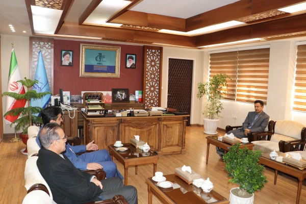 نشست رئیس دانشگاه فرهنگیان تبریز با رئیس دانشگاه مادر استان  آذربایجان شرقی 12