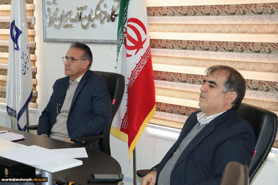 جلسه ویدیو کنفراس شورای انضباطی دانشگاه  فرهنگیان  استان آذربایجان شرقی 5