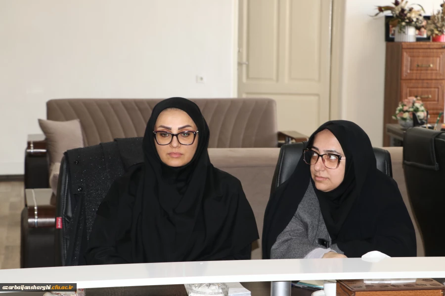 جلسه ویدیو کنفراس شورای انضباطی دانشگاه  فرهنگیان  استان آذربایجان شرقی 10