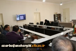 جلسه ویدیو کنفراس شورای انضباطی دانشگاه  فرهنگیان  استان آذربایجان شرقی 6
