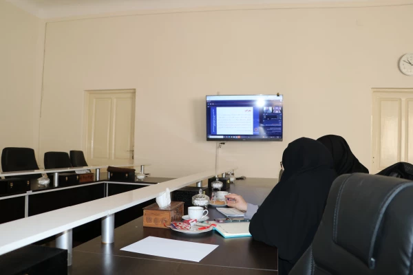 جلسه ویدیو کنفراس شورای انضباطی دانشگاه  فرهنگیان  استان آذربایجان شرقی 8