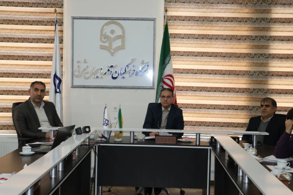 جلسه ویدیو کنفراس شورای انضباطی دانشگاه  فرهنگیان  استان آذربایجان شرقی 9