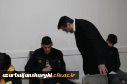 بازدید رئیس دانشگاه فرهنگیان آذربایجان شرقی در اولین روز برگزاری امتحانات پایان ترم
 4