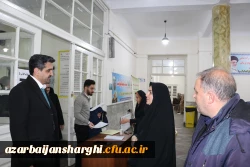 بازدید رئیس دانشگاه فرهنگیان آذربایجان شرقی در اولین روز برگزاری امتحانات پایان ترم
 3