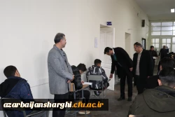 بازدید رئیس دانشگاه فرهنگیان آذربایجان شرقی در اولین روز برگزاری امتحانات پایان ترم
 2