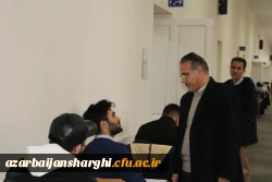 بازدید رئیس دانشگاه فرهنگیان آذربایجان شرقی در اولین روز برگزاری امتحانات پایان ترم
 7
