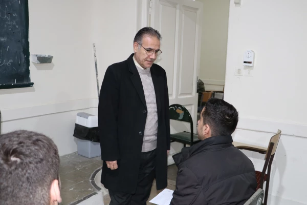 بازدید رئیس دانشگاه فرهنگیان آذربایجان شرقی در اولین روز برگزاری امتحانات پایان ترم
 9
