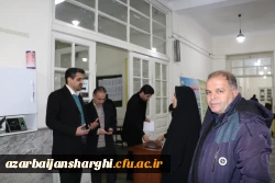 بازدید رئیس دانشگاه فرهنگیان آذربایجان شرقی در اولین روز برگزاری امتحانات پایان ترم
 14