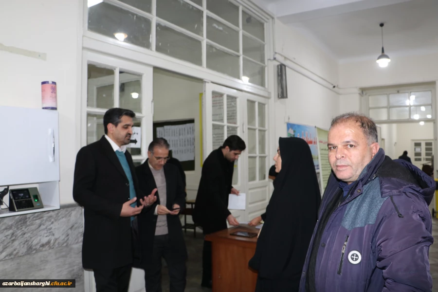 بازدید رئیس دانشگاه فرهنگیان آذربایجان شرقی در اولین روز برگزاری امتحانات پایان ترم
 14