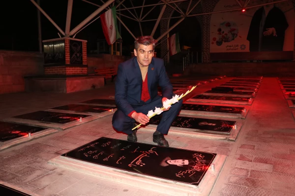 جشن دیدار با پدران آسمانی همزمان با شب میلاد باسعادت حضرت علی(ع) در وادی رحمت تبریز و شهدای گمنام دانشگاه  5