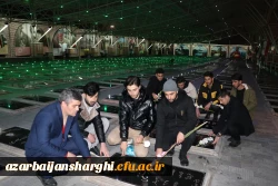 جشن دیدار با پدران آسمانی همزمان با شب میلاد باسعادت حضرت علی(ع) در وادی رحمت تبریز و شهدای گمنام دانشگاه  2