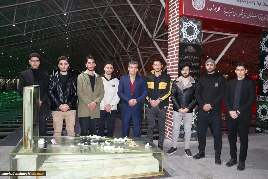 جشن دیدار با پدران آسمانی همزمان با شب میلاد باسعادت حضرت علی(ع) در وادی رحمت تبریز و شهدای گمنام دانشگاه  3