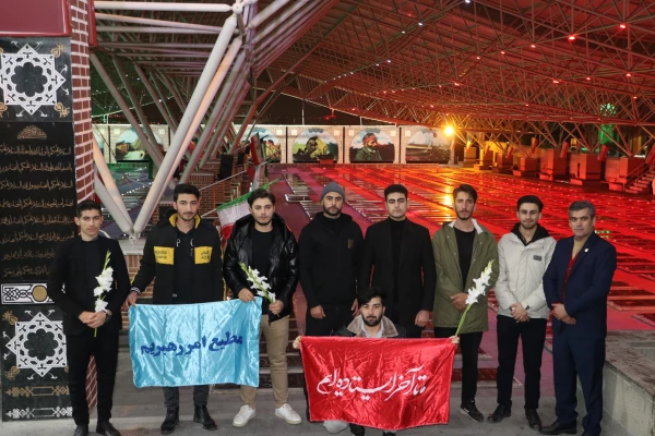 جشن دیدار با پدران آسمانی همزمان با شب میلاد باسعادت حضرت علی(ع) در وادی رحمت تبریز و شهدای گمنام دانشگاه  5