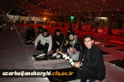 جشن دیدار با پدران آسمانی همزمان با شب میلاد باسعادت حضرت علی(ع) در وادی رحمت تبریز و شهدای گمنام دانشگاه  3