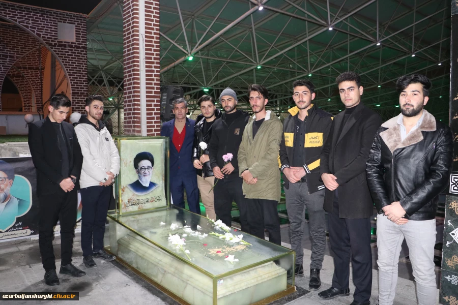 جشن دیدار با پدران آسمانی همزمان با شب میلاد باسعادت حضرت علی(ع) در وادی رحمت تبریز و شهدای گمنام دانشگاه  4