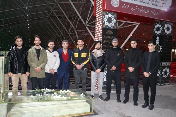 جشن دیدار با پدران آسمانی همزمان با شب میلاد باسعادت حضرت علی(ع) در وادی رحمت تبریز و شهدای گمنام دانشگاه  5