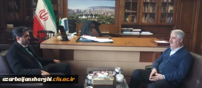 دیدار رئیس دانشگاه فرهنگیان آذربایجان شرقی با فرماندار تبریز 

ضرورت حمایت از دانشگاه فرهنگیان با هدف رفع کاستی ها  و کمبود های  آموزشی و ورزشی 