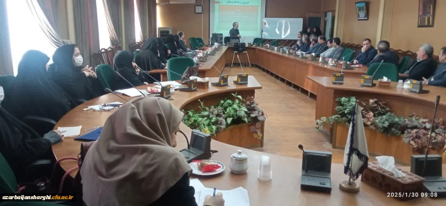 نشست توا نمند سلزی اساتید کارورزی در استان آذربایجان شرقی 5